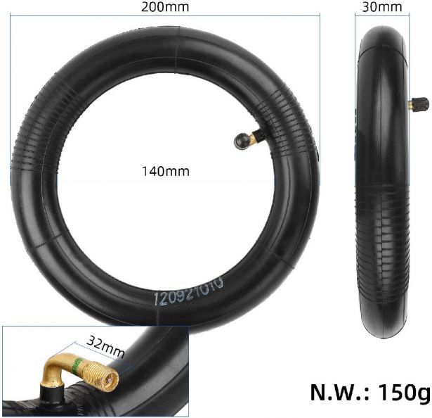 Inner Tube - 8.5x2 with 90 Degree Valve Stem - 40TK08520-90 - PBC4066EF1