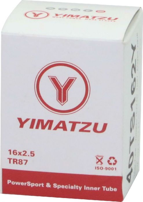 Inner Tube - Yimatzu 16x2.50, TR87, Angled Valve Stem - 40TS162YF1