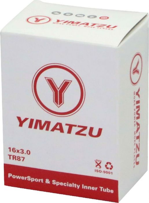 Inner Tube - Yimatzu 16x3.00, TR87, Angled Valve Stem - 40TS163YF1