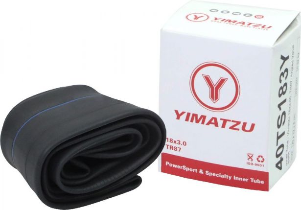 Inner Tube - Yimatzu 18x3.00, TR87, Angled Valve Stem - 40TS183YF1