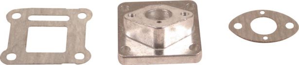 Intake - 15mm, 2 Stroke, Aluminum, 3pc - 20A9161 - PBC2819F1