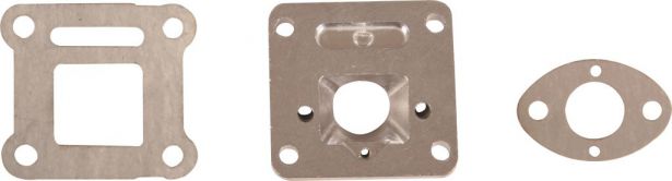 Intake - 15mm, 2 Stroke, Aluminum, 3pc - 20A9161 - PBC2819F1