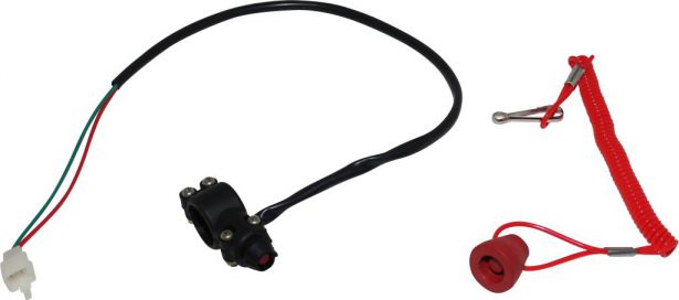 Kill Cord - Safety Tether, Handle Bar Mount - 10A8050 - PBC2018F1