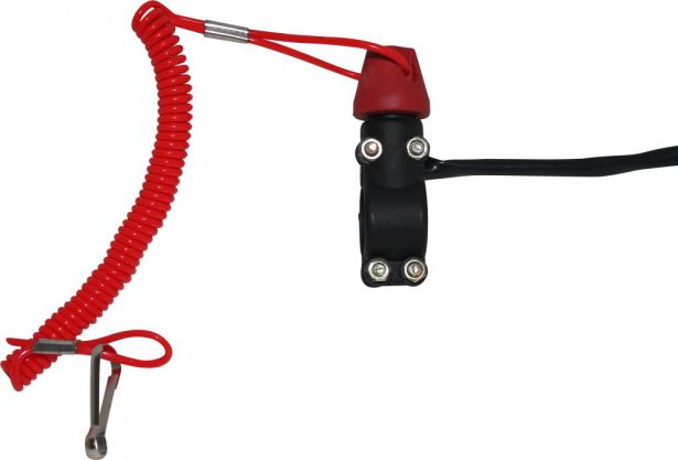 Kill Cord - Safety Tether, Handle Bar Mount - 10A8050 - PBC2018F1