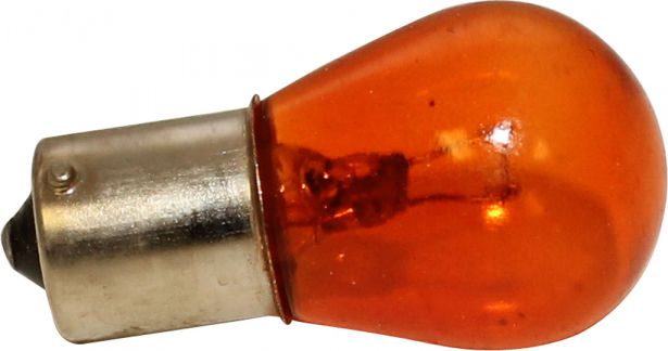 Light Bulb - 12V 21W, Single Contact, Amber - BLB7015OG - PBC1911F1