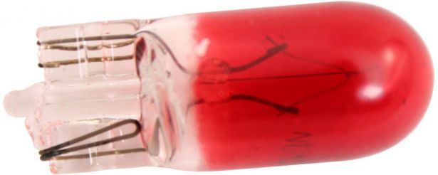 Light Bulb - 12V 3W, Turn Signal Bulb, Peanut Style, Red - BLB7700RD - PBC3074F1