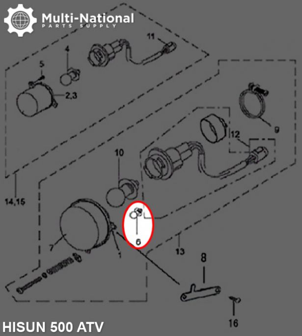 Light Bulb - 12V 10W, Single Contact - BLB7008 - PBC3060F1