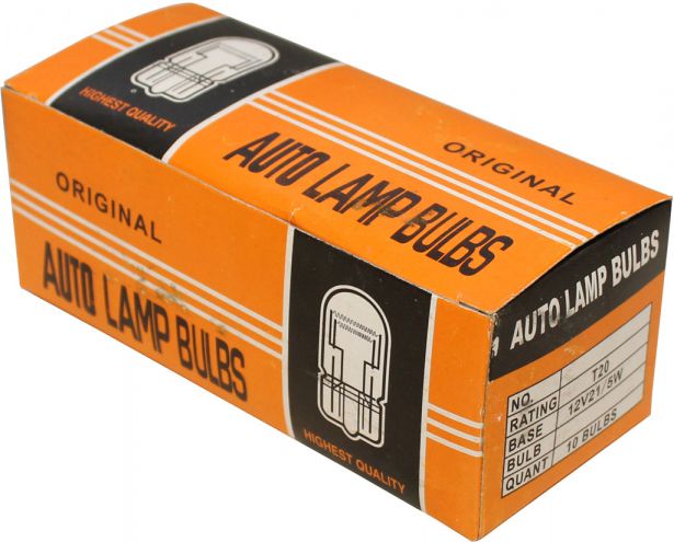 Light Bulb - 12V 5W, Turn Signal Bulb, Peanut Style, Large - PBC1828F1