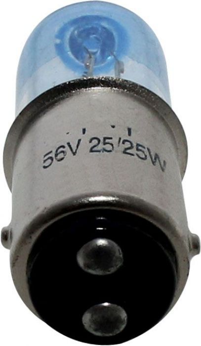 Light Bulb - 56V 25W, Dual Contact, Blue - BLB7610BU - PBC1927F1