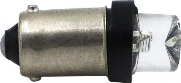 Light Bulb - LED, 12V, 3W, Single Contact, Black - BLB5110BK - PBC3073F1