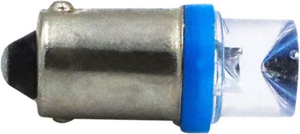 Light Bulb - LED, 12V, 3W, Single Contact, Blue - BLB5110BU - PBC3081F1