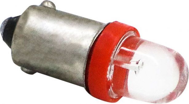 Light Bulb - LED, 12V, 3W, Single Contact, Red - BLB5110RD - PBC3071F1