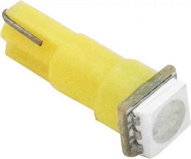 Light Bulb - LED, 12V, 3W, T5, Yellow - BLB5100YW - PBC3083F1