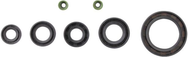 Oil Seal Kit - 125cc, CG125, 7pcs, Rubber - 20A5525 - PBC290F1
