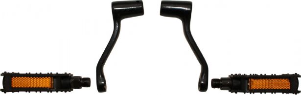 Pedals - Scooter, E-bike, Two Pedals, Two Pedal Arms - 40C5550 - PBC455F1