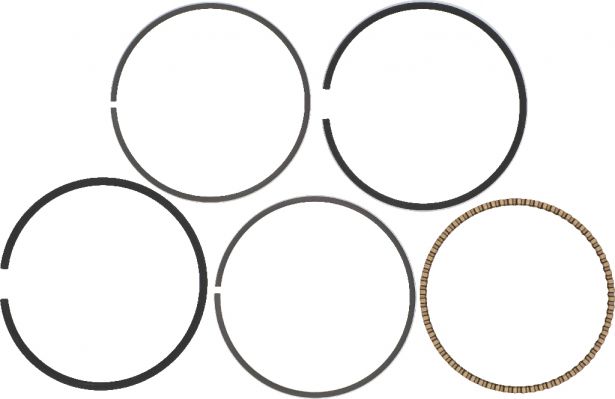 Piston Rings - Top, Second, Oil, 75mm, 250cc, ATV, Jianshe, Baja - 30P8436 - PBC1593F1