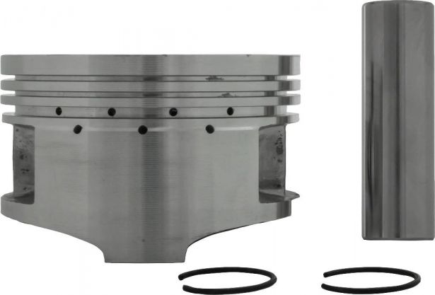 Piston and Ring Set - 150cc, GY6, 61mm, 15mm (9pcs) - 30A8655F1