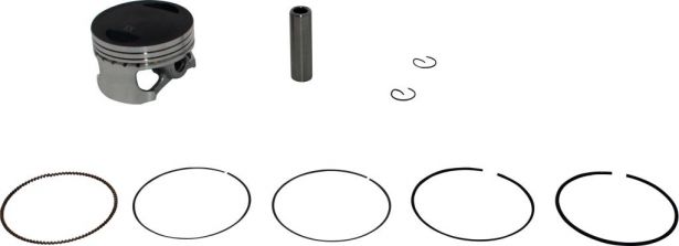 Piston and Ring Set - 155cc to 160cc, 60mm, 13mm (9pcs) - 30A8165 - PBC1524F1