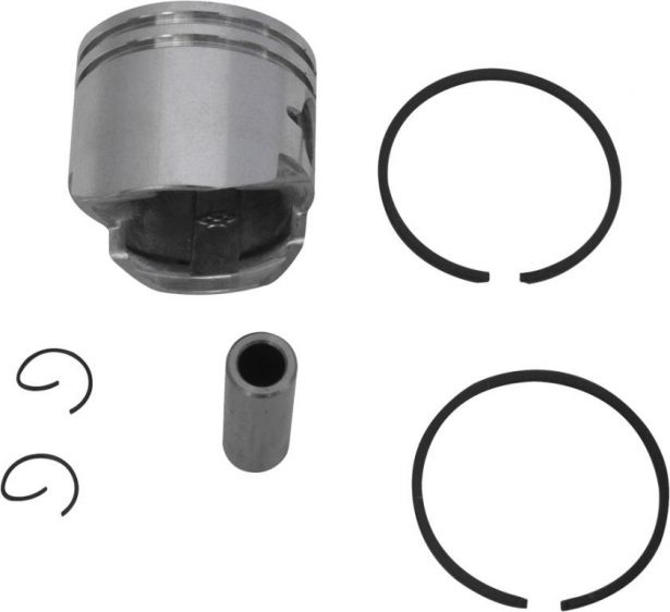 Piston and Ring Set - 47cc, 49cc, 40mm, 10mm (6pcs) - 30P8410 - PBC1644F1