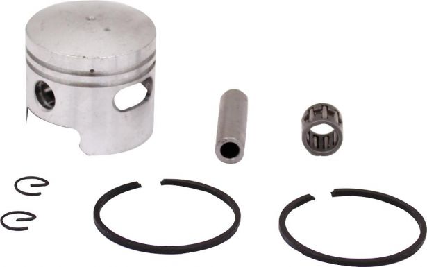 Piston and Ring Set - 47cc, 49cc, 44mm, 10 mm, 1 window (7pcs) - 30P8422 - PBC1443F1