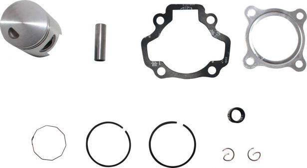 Piston and Ring Set - 50cc, 40mm, 10mm, Yamaha PW50 (10pcs) - 30A8115 - PBC1738F1