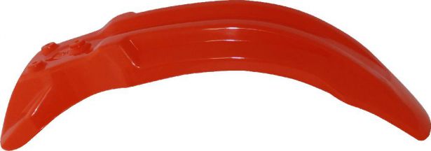 Plastic Fender - Front, 50cc to 150cc, Dirt Bike, Orange (1 pc) - 70D7111OG - PBC479F1