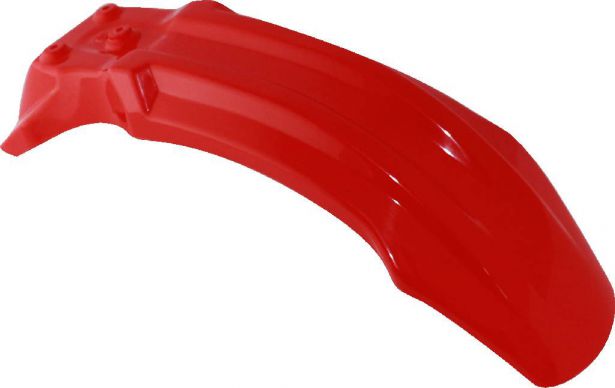 Plastic Fender - Front, 50cc to 150cc, Dirt Bike, Red (1 pc) - 70D7111RD - PBC451F1