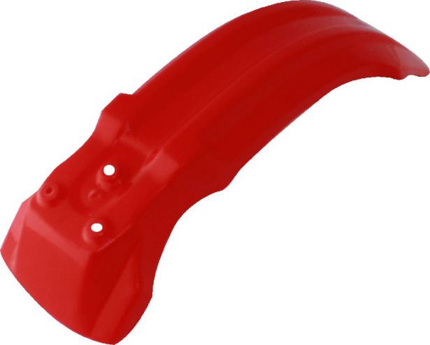 Plastic Fender - Front, 50cc to 150cc, Dirt Bike, Red (1 pc) - 70D7111RD - PBC451F1