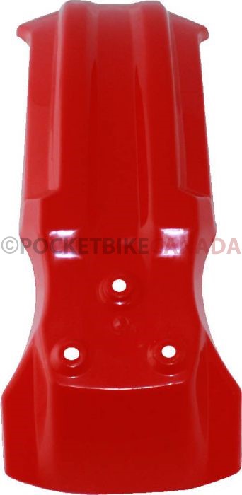 Plastic Fender - Front, 50cc to 150cc, Dirt Bike, Red (1 pc) - 70D7111RD - PBC451F1