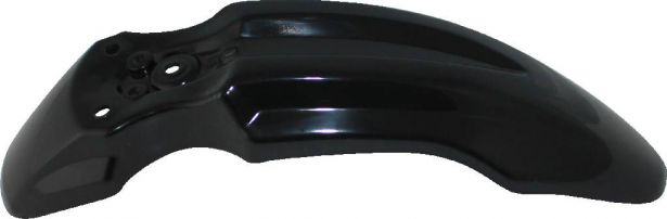 Plastic Fender - Front, 50cc to 150cc, Dirt Bike, Black (1 pc) - 70D7121BK - PBC627F1