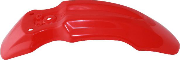 Plastic Fender - Front, 50cc to 150cc, Dirt Bike, Red (1 pc) - 70D7121RD - PBC587F1