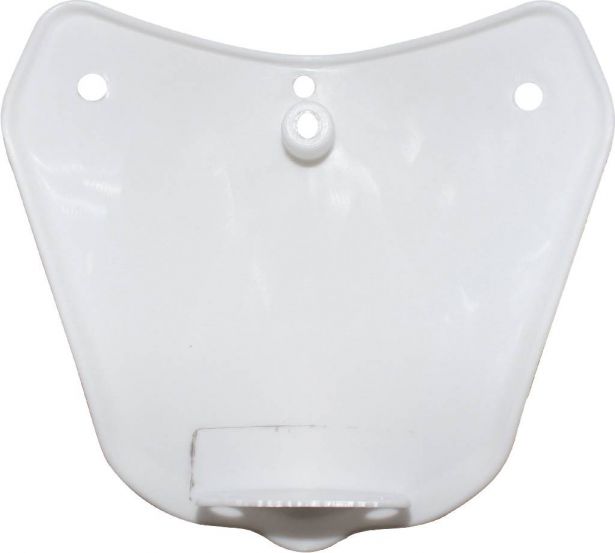 Plastic Set - 50cc, Dirt Bike, White, Yamaha, TTR50 Profile (7pcs) - 70D7130WT - PBC560F1