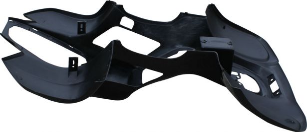 Plastic Set - 50cc to 125cc ATV, Black, Racing Style - 70A7110BK - PBC600F1