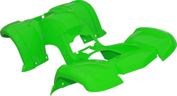Plastic Set - 50cc to 125cc ATV, Green, Utility Style - 70A7120GN - PBC495F1