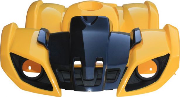 Plastic Set - 50cc to 125cc, ATV, Yellow, Utility Style - 70A7120YW - PBC658F1