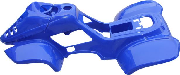 Plastic Set - 50cc to 125cc ATV, Blue, Racing Style - 70A7130BU - PBC562F1