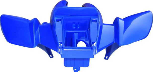 Plastic Set - 50cc to 250cc ATV, Blue, Racing Style - 70A7140BU - PBC645F1