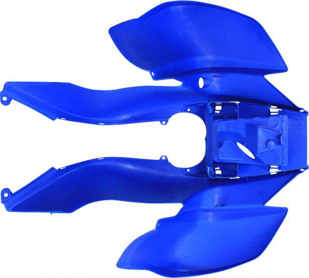 Plastic Set - 50cc to 250cc ATV, Blue, Racing Style - 70A7140BU - PBC645F1
