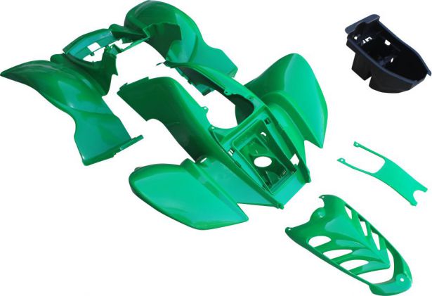 Plastic_Set_ _50cc_to_250cc_ATV_Green_Racing_Style_2