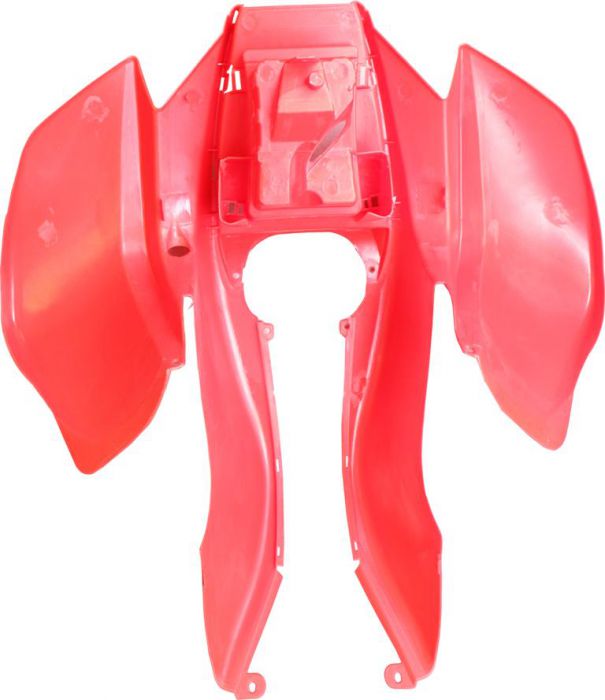 Plastic Set - 50cc to 250cc ATV, Red, Racing Style - 70A7140RD - PBC463F1