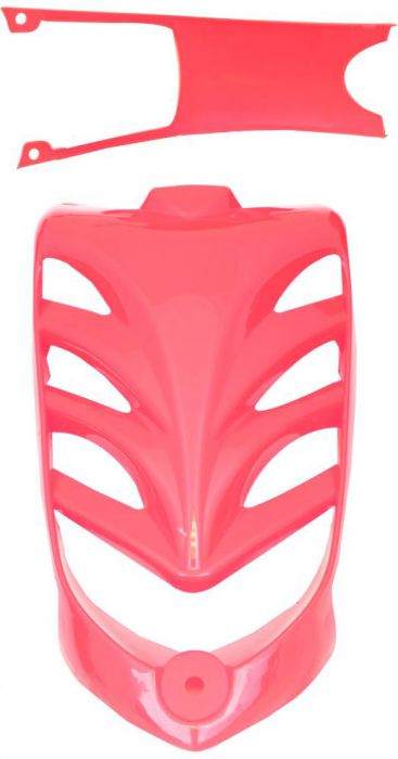 Plastic Set - 50cc to 250cc ATV, Red, Racing Style - 70A7140RD - PBC463F1