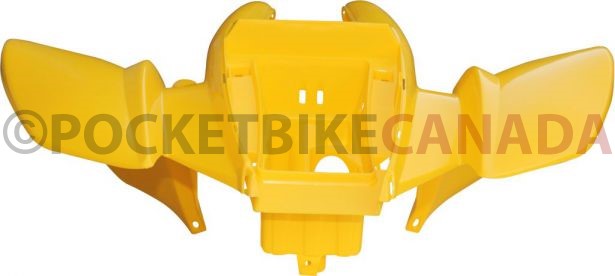 Plastic Set - 50cc to 250cc ATV, Yellow, Racing Style - 70A7140YW - PBC629F1