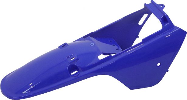 Plastic Set - 80cc, Dirt Bike, Blue, Yamaha, PW80 Profile, 2pc - 70D7135BU - PBC486F1
