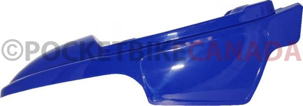 Plastic Set - PW50, Yamaha, Blue (7 pcs) - 70D7125BU - PBC510F1
