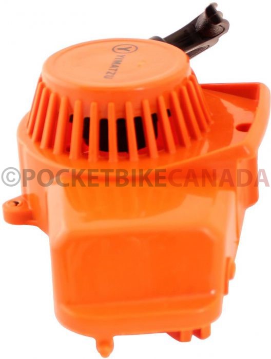 Pull Start - 3 Bolt, Plastic, Yimatzu Brand, Orange - 30P3750OG - PBC1417F1