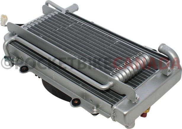 Radiator - 500cc, 550cc, with Cooler - RAD2256 - PBC3054F1