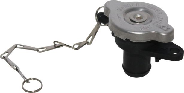 Radiator Cap and Spout Assembly - 150cc to 400cc, ATV, Dirt Bike, 300cc, 2x4, 4x4 and 4x4 IRS - 20A4525 - PBC3058F1