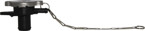 Radiator Cap and Spout Assembly - 150cc to 400cc, ATV, Dirt Bike, 300cc, 2x4, 4x4 and 4x4 IRS - 20A4525 - PBC3058F1