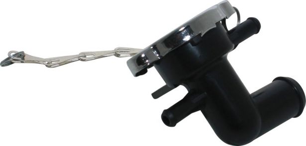 Radiator Cap and Spout Assembly - XY500UE, XY600UE, Chironex - 20A4500 - PBC3057F1