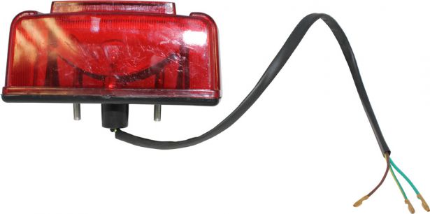 Rear Light - 150cc to 250cc, ATV, Utility Style - 70A7116 - PBC3103F1